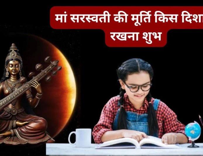 घर में मां सरस्वती की मूर्ति रखने से बढ़ता है ज्ञान और सकारात्मकता, जानिए सही दिशा और नियम