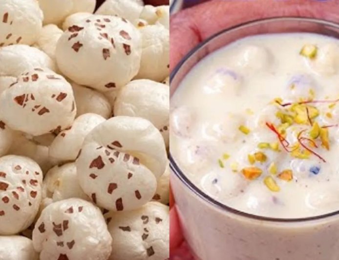 दूध और मखाने का सेवन सेहत के लिए फायदेमंद, हड्डियों से लेकर नींद तक मिल सकते हैं कई लाभ