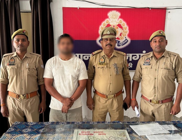 विदेश भेजने के नाम पर ठगी करने वाला आरोपी गिरफ्तार, अमेठी पुलिस की बड़ी कार्रवाई