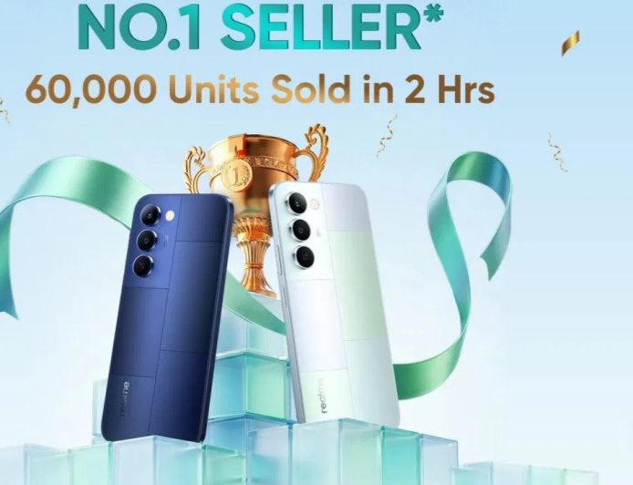 धमाका Realme P4 Lite 5G की पहली सेल में रिकॉर्ड बिक्री, 2 घंटे में 60 हजार फोन खत्म