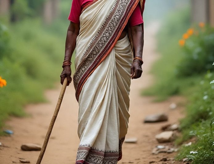 जिंदगी ने दिए एक के बाद एक घाव! पति गायब, बेटे की मौत… पोतियों को पालने के लिए काम पर निकली वीरवती