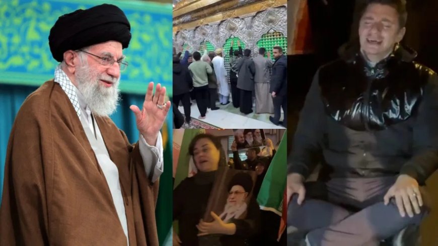 ईरान के सुप्रीम लीडर खामेनेई की मौत से मचा हड़कंप, तेहरान से कर्बला तक मातम और लाइव टीवी पर छलके आंसू