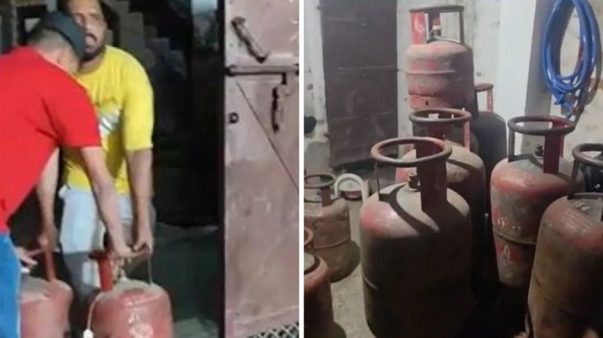 30 रुपये के लालच में गैस की कालाबाजारी… घर से 32 सिलेंडर बरामद, पुलिस ने आरोपी को किया गिरफ्तार