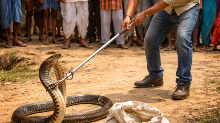 बदायूं में युवक ने लाठियों से पीटकर सांप को मार डाला, वीडियो वायरल होने पर वन विभाग ने दर्ज किया केस