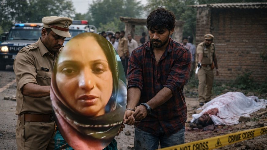 प्रतापगढ़ में हत्या का खुलासा, महिला ने भाई के साथ मिलकर की थी साजिश