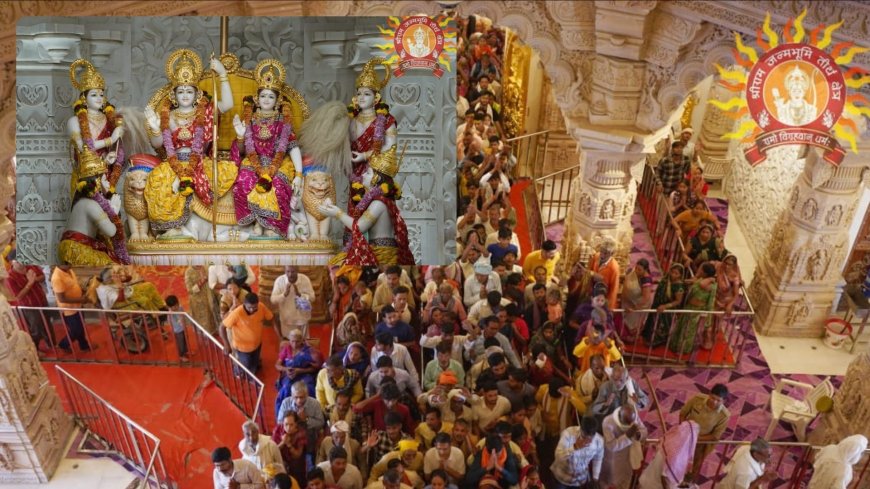 राम नवमी पर रामलला का सूर्य तिलक, अयोध्या में उमड़ेगा श्रद्धालुओं का सैलाब