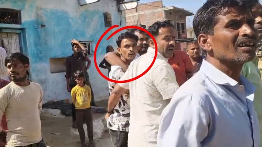 डकैती-हत्या का आरोपी भागते-भागते पहुंचा शिवपुरी, गांव वालों ने बच्चा चोर समझकर पकड़ लिया