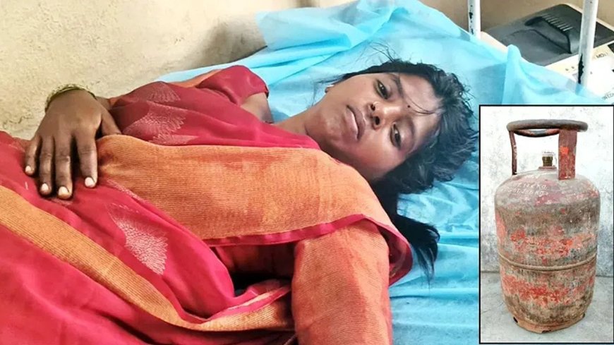 सिलेंडर के लिए भटकता रहा पति, घर में खत्म हुआ गैस तो पत्नी ने पी लिया ज़हर