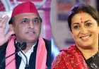 अखिलेश के बयान पर भड़कीं स्मृति ईरानी, बोलीं- हिम्मत है तो गोरखपुर से लड़कर दिखाओ चुनाव