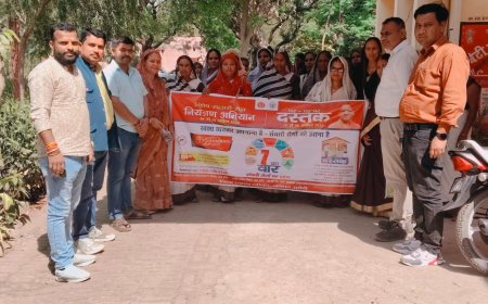 यूपी में संचारी रोग नियंत्रण अभियान शुरू: जागरूकता रैली के साथ डेंगू-मलेरिया पर सख्त एक्शन