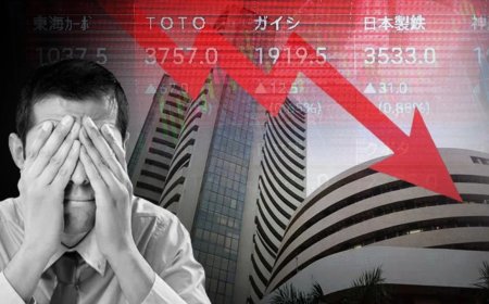 तेल कीमतों और विदेशी बिकवाली से शेयर बाजार में गिरावट, निवेशकों को भारी नुकसान