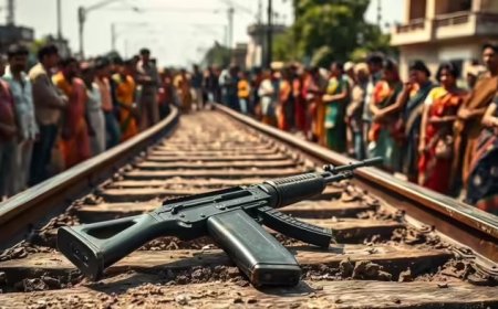 वाराणसी में रेलवे ट्रैक पर मिली AK-47 से मचा हड़कंप, CRPF की यूनिट की निकली राइफल