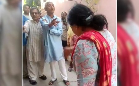 बागपत में आवारा कुत्तों को लेकर बड़ा विवाद, नगर पालिका टीम से भिड़ी महिला