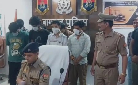 बागपत में पढ़े-लिखे युवाओं का साइबर ठगी गिरोह पकड़ा, लाखों की ठगी का खुलासा