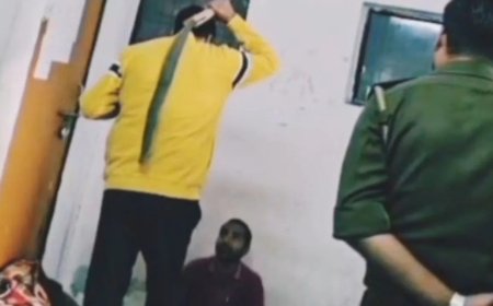 थाने में युवक ने कहा- मेरे अंदर जिन्न है, पुलिस का पट्टा देखते ही उतर गया भूत