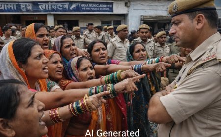 कानपुर में FIR न होने पर भड़कीं BJP महिला कार्यकर्ता, थाने में घुसकर दारोगा को दिखाई चूड़ियां