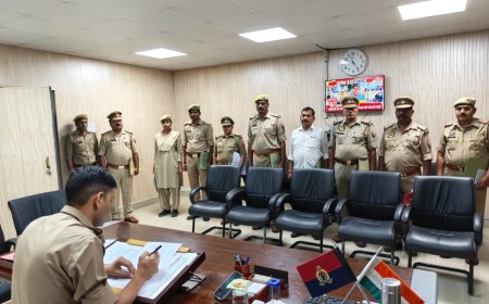 कौशांबी में एसपी की सख्त समीक्षा बैठक, अपराध नियंत्रण और महिला सुरक्षा पर दिए निर्देश