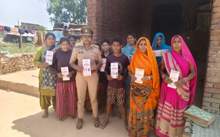 कौशांबी में मिशन शक्ति अभियान से महिलाओं को किया गया जागरूक, पुलिस ने चलाया विशेष अभियान