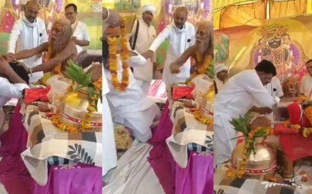 BJP विधायक को मुक्के मारने वाले सीताराम बाबा कौन हैं? जानिए पूरा सच और उनका अनोखा अंदाज