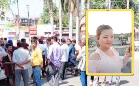 झांसी में मणिपुर की युवती की संदिग्ध मौत से हड़कंप, कब्रिस्तान में पति-बॉयफ्रेंड में जमकर हुआ बवाल