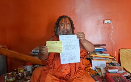 अयोध्या में जगद्गुरु परमहंस आचार्य को मिली जान से मारने की धमकी, सुरक्षा एजेंसियां अलर्ट