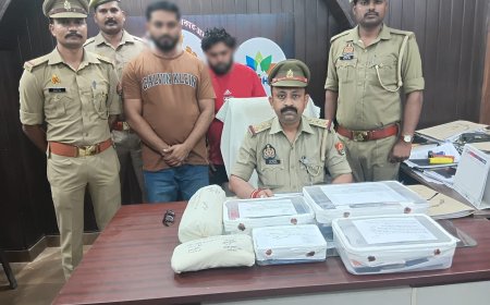 फर्जी दस्तावेज से बैंक खाते खोलकर साइबर ठगी करने वाले दो आरोपी गिरफ्तार