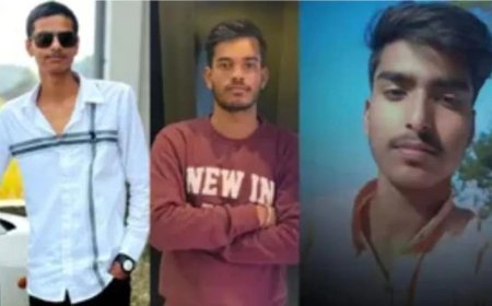 गोरखपुर में दर्दनाक हादसा: राप्ती नदी में नहाने गए तीन दोस्तों की डूबने से मौत