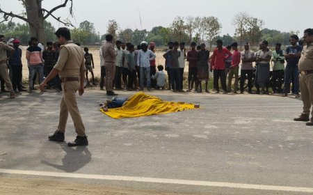 प्रेम प्रसंग की आशंका में दर्दनाक कदम: युवक-युवती ने डंपर के सामने कूदकर दी जान
