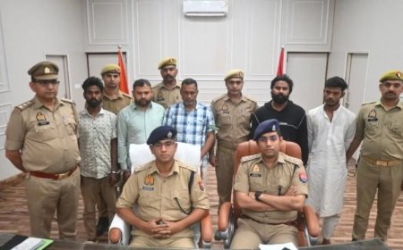 बरेली में साइबर ठगी गिरोह का खुलासा, डॉक्टर समेत 5 आरोपी गिरफ्तार