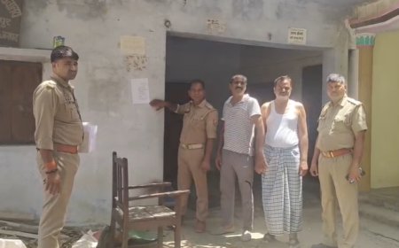 ट्रक चोरी केस में फरार आरोपी पर कसा शिकंजा, पुलिस ने घर पर चस्पा की 82 की नोटिस, कुर्की की चेतावनी