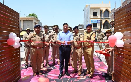 अयोध्या पुलिस को मिला आधुनिक स्वरूप, CO सिटी कार्यालय के नवीनीकरण का SSP ने किया लोकार्पण