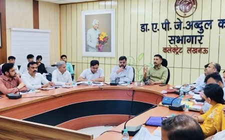 लखनऊ में जनगणना-2027 की तैयारी तेज 7 मई से स्वगणना अभियान, हर नागरिक की भागीदारी पर जोर