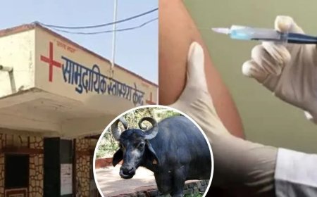 गोरखपुर में भैंस का दूध बना जहर... एक साथ 30 लोगों को लगा एंटी-रैबीज का इंजेक्शन, गांव में फैला सन्नाटा