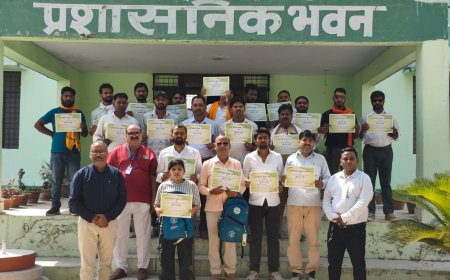 कौशांबी में पशुपालन प्रशिक्षण कार्यक्रम संपन्न, युवाओं को रोजगार से जोड़ने पर जोर