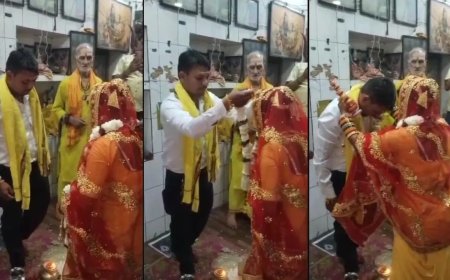 अमित निकला आफताब… मंदिर में शादी के बाद युवती पर बनाया धर्म परिवर्तन का दबाव, पुलिस को चकमा देकर थाने से फरार