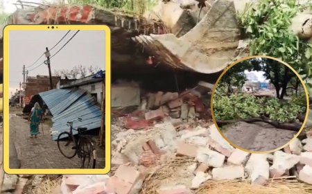 यूपी में आंधी-बारिश का तांडव: 18 की मौत, कई जिलों में तबाही और बिजली व्यवस्था चरमराई