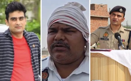 संभल में ट्रैफिक पुलिस में बवाल, हेड कांस्टेबल और टीएसआई में विवाद, दोनों लाइन हाजिर