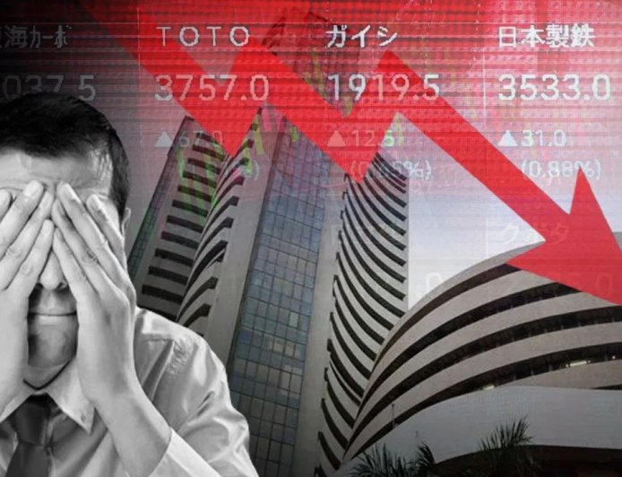 तेल कीमतों और विदेशी बिकवाली से शेयर बाजार में गिरावट, निवेशकों को भारी नुकसान