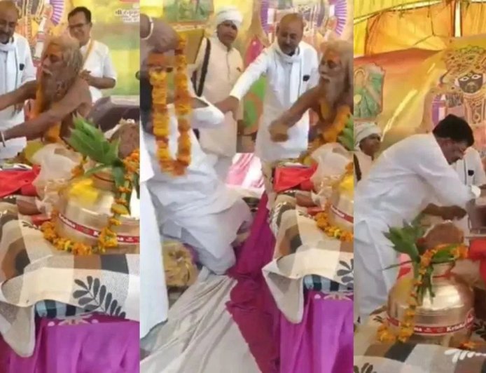 BJP विधायक को मुक्के मारने वाले सीताराम बाबा कौन हैं? जानिए पूरा सच और उनका अनोखा अंदाज