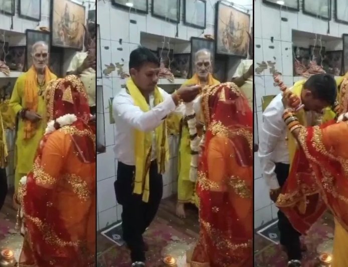 अमित निकला आफताब… मंदिर में शादी के बाद युवती पर बनाया धर्म परिवर्तन का दबाव, पुलिस को चकमा देकर थाने से फरार