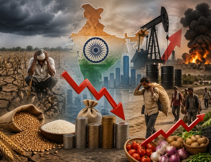 सावधान! आपकी थाली और जेब दोनों होंगे ढीले, देश में आने वाला है आर्थिक संकट?