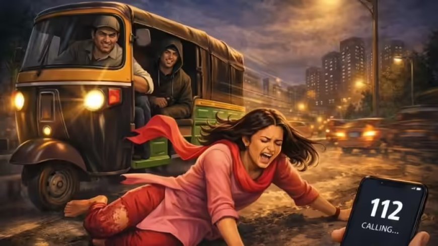 नोएडा में डरावनी घटना संदिग्ध हालात में चलती ऑटो से कूदी युवती, महिला सुरक्षा पर फिर उठे सवाल
