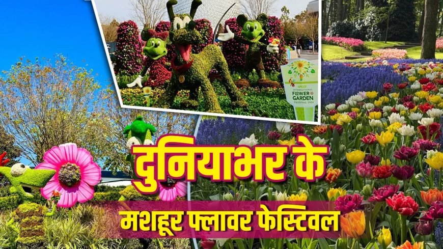 April Flower Festivals 2026: दुनिया के 6 सबसे खूबसूरत फ्लावर फेस्टिवल, जहां प्रकृति बिखेरती है रंग और खुशबू