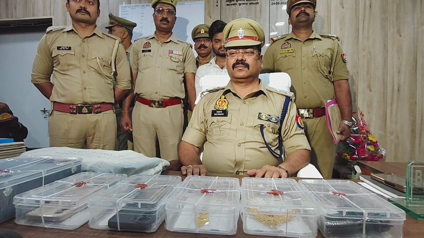 अयोध्या में दिनदहाड़े लूट की कोशिश नाकाम, बुर्के में आई युवती और प्रेमी 2 घंटे में गिरफ्तार