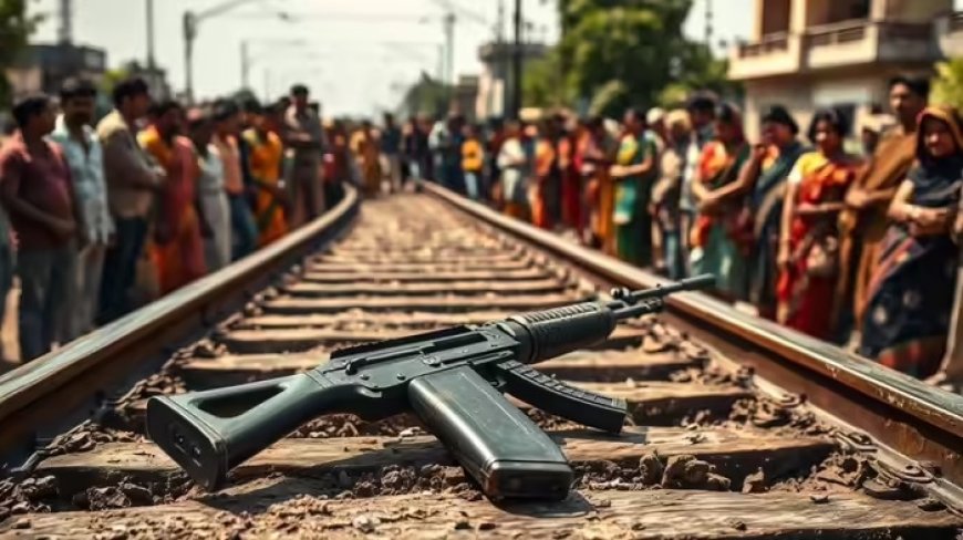 वाराणसी में रेलवे ट्रैक पर मिली AK-47 से मचा हड़कंप, CRPF की यूनिट की निकली राइफल