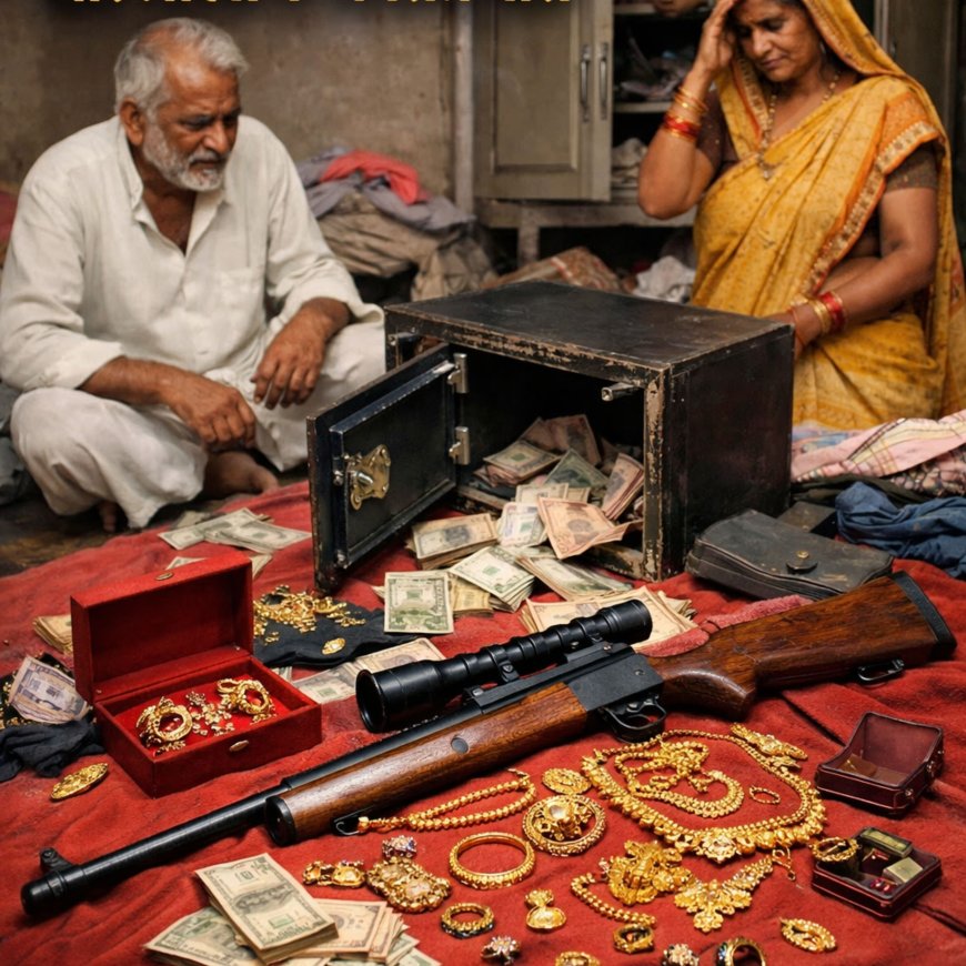 कौशांबी में चोरों का कहर: किसान के घर से राइफल और लाखों के जेवरात चोरी