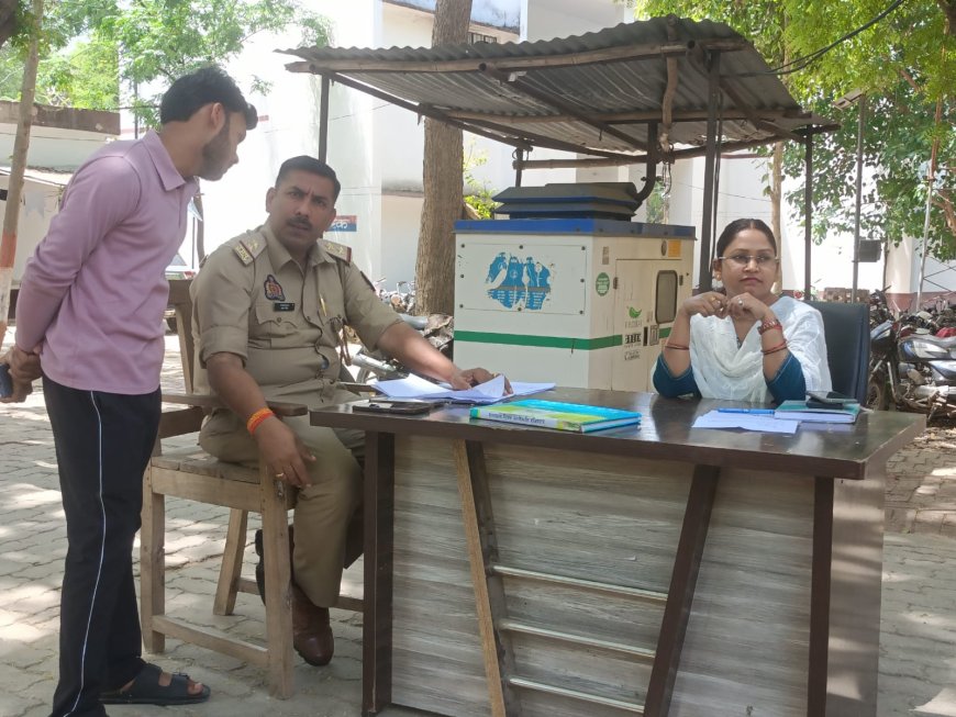 संग्रामपुर थाना समाधान दिवस में 8 शिकायतें आईं, अवैध कब्जे पर सख्त कार्रवाई शुरू