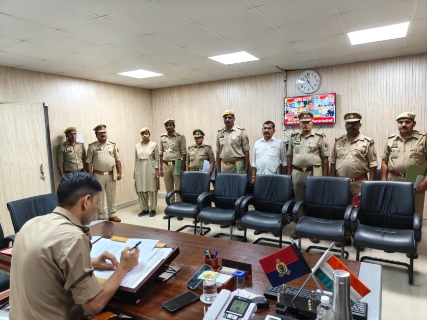 कौशांबी में एसपी की सख्त समीक्षा बैठक, अपराध नियंत्रण और महिला सुरक्षा पर दिए निर्देश