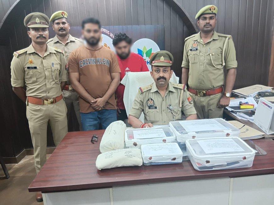 फर्जी दस्तावेज से बैंक खाते खोलकर साइबर ठगी करने वाले दो आरोपी गिरफ्तार