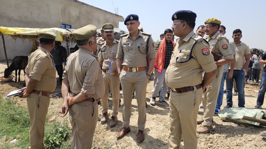 प्रतापगढ़ में संदिग्ध हालात में युवक की मौत, गले में धागे से हत्या की आशंका